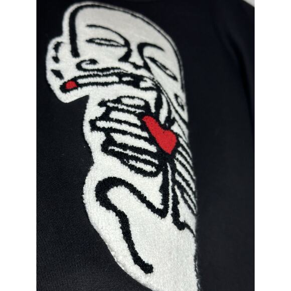 Haculla Crewneck Sweatshirt Mens Size 2XL Embroidered Black EUC - Picture 3 of 9